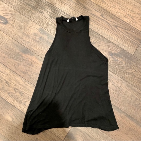 Black High Neck Bluenotes Ribbed Tank (size small) - Picture 2 of 3